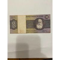 Бразилия 10 крузейро 1980-0901