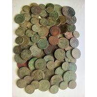 Монеты РИ. 90 шт. (без баратинок). С рубля, без м.ц. См. др. мои лоты