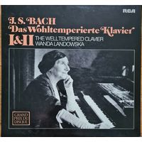 J. S. Bach - Wanda Landowska – Das Wohltemperierte Klavier I & II (The Well Tempered Clavier) 5LP