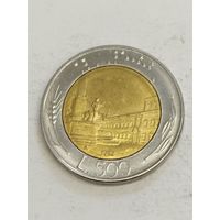 Италия 500 лир 1982