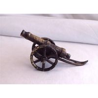 Пушка миниатюрная на лафете Бронза 02