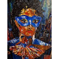 Картина маслом "Майкл Джексон" Salenko