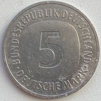 Германия 5 марок 1990 г. J