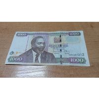 1000 шиллингов 2010 года Кении **9591212