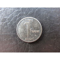 Бельгия. 1 франк.1997. С 20 копеек. Распродажа коллекции. Смотрите другие лоты.
