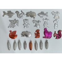 Ёлочная игрушка пластик СССР цена за все К.12