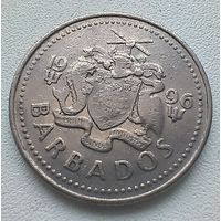 Барбадос 25 Центов 1996. 5-7-14