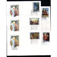 КПД Живопись Грузии 1981 год 5 конвертов