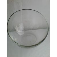 Чаша Стеклянная - Размеры: 4/10/13,5 см - Есть Небольшой Дефект*.