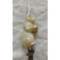 Ёлочная игрушка зайчик