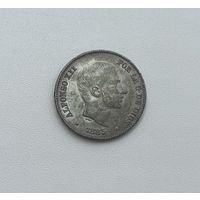 ИСПАНСКИЕ ФИЛИППИНЫ 50 сентимо 1885 г.