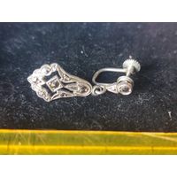 Серёжка серебро