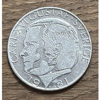 1 Крона Швеция 1981г.