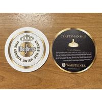 Подставка под пиво Warsteiner (Германия) No 6