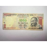 Индия 1000 рупий 2013 год.-02