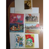 Сборный лот открыток СССР