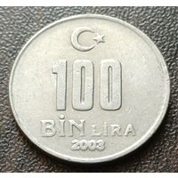 Турция 100.000 лир, 2003    ( 2-10-1 )