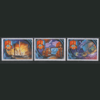 СК. 5102/04. 1981. Полет в космос (СССР -- МНР). ЧиСт.