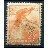 Британские колонии - Папуа Новая Гвинея - 1952/60г. - ландшафты, виды, местные мотивы, 2 1/2 P - 1 марка - гашёная [Mi 4]. #3-WB-90-A-1