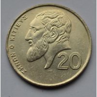 Кипр, 20 центов 1994 г.