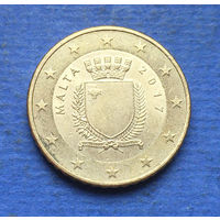 Мальта 50 евроцентов 2017