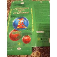 Обёртка от шоколада