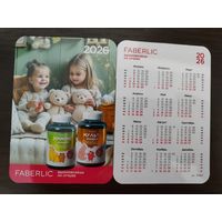 Календарик карманный Фаберлик 2026г