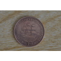 Южная Африка 1 пенни 1946