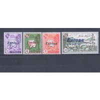 [2066] Великобритания,Херм о-в 1961. Европа.EUROPA. НАДПЕЧАТКИ. MNH