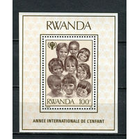 Руанда - 1979 - Международный год детей - [Mi. bl. 86] - 1 блок. MNH.  (Лот 60JK)-TG2P31