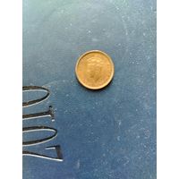 Цейлон 1/2 цента 1937 Unc!