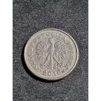 Польша 50 грошей 2010