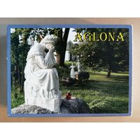 Латвия, города на спичечных коробках, Аглона, 7 х 5 х 2 см, спички