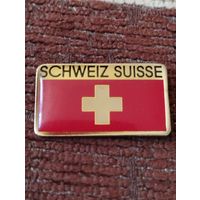 Знак. Флаг Швейцарии.