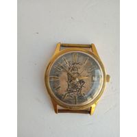 Часы восток парусник, редкие, СССР, ау10, на ходу, состояние , с рубля