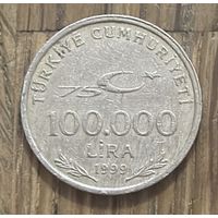 100 000 Лир Турция 1999г.