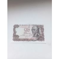 ИСПАНИЯ 100 песет 1970 год