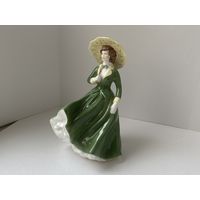 Фигурка Леди, Coalport, фарфор, Англия.