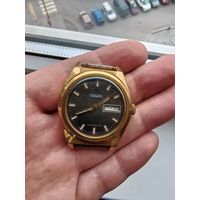 Часы ссср ракета ролекс ,наручные, на ходу, позолоченные, ау10