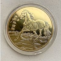 СУВЕНИРНАЯ МОНЕТА Год лошади 2026