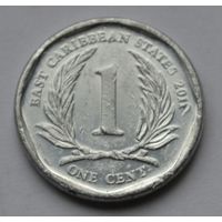 Восточные Карибы, 1 цент 2011 г.