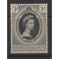 Вознесения остров / Ascension Island 1953 ** Коронация