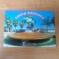 Открытка Санта -Барбара, Калифорния.