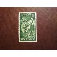 Новая Зеландия 1953 г.Охрана здоровья.Скауты./33а/