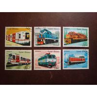 Гвинея-Бисау 1989 г.Локомотивы./17тр/