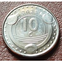 Кюрасао 10 центов, 2025    ( 1-5-5 )