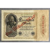 Банкнота 1 миллиард марок 1922 год. Веймарская республика. С рубля без МЦ.