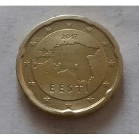 20 евроцентов, Эстония 2017 г.