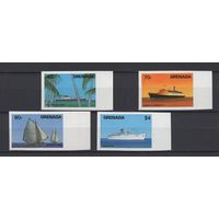 Гренада / Grenada 1984** Корабли, серия 4 марки б/з