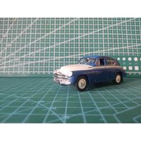 Масштабная модель ГАЗ М20В Победа Масштаб 1/43 Deagostini